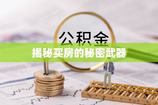 溪湖揭秘买房的秘密武器