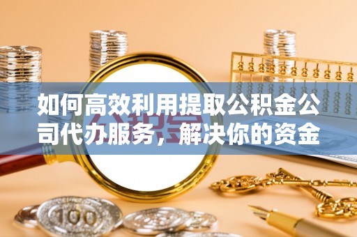 溪湖如何高效利用提取公积金公司代办服务，解决你的资金难题