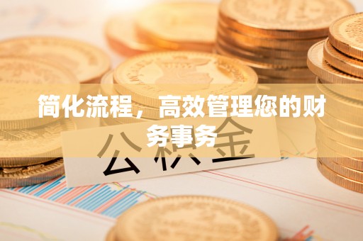 溪湖简化流程，高效管理您的财务事务